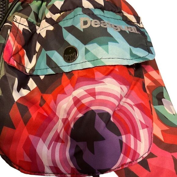 Desigual Multicolor Puffer Jacket, 13/14. Easily fits XS Woman. S… - Picture 6 of 10